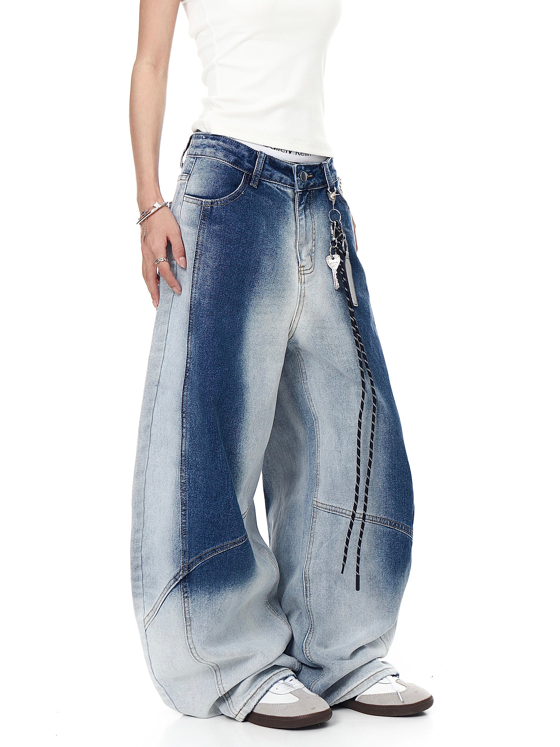 QS577B wide denim