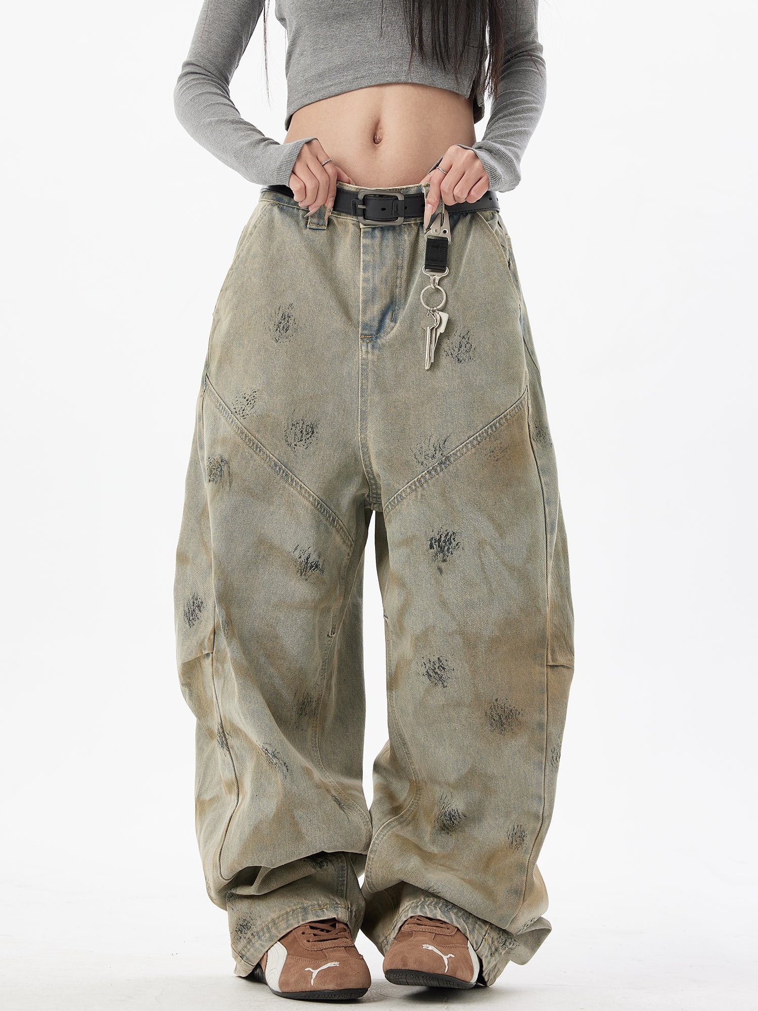 QS247B dirty denim