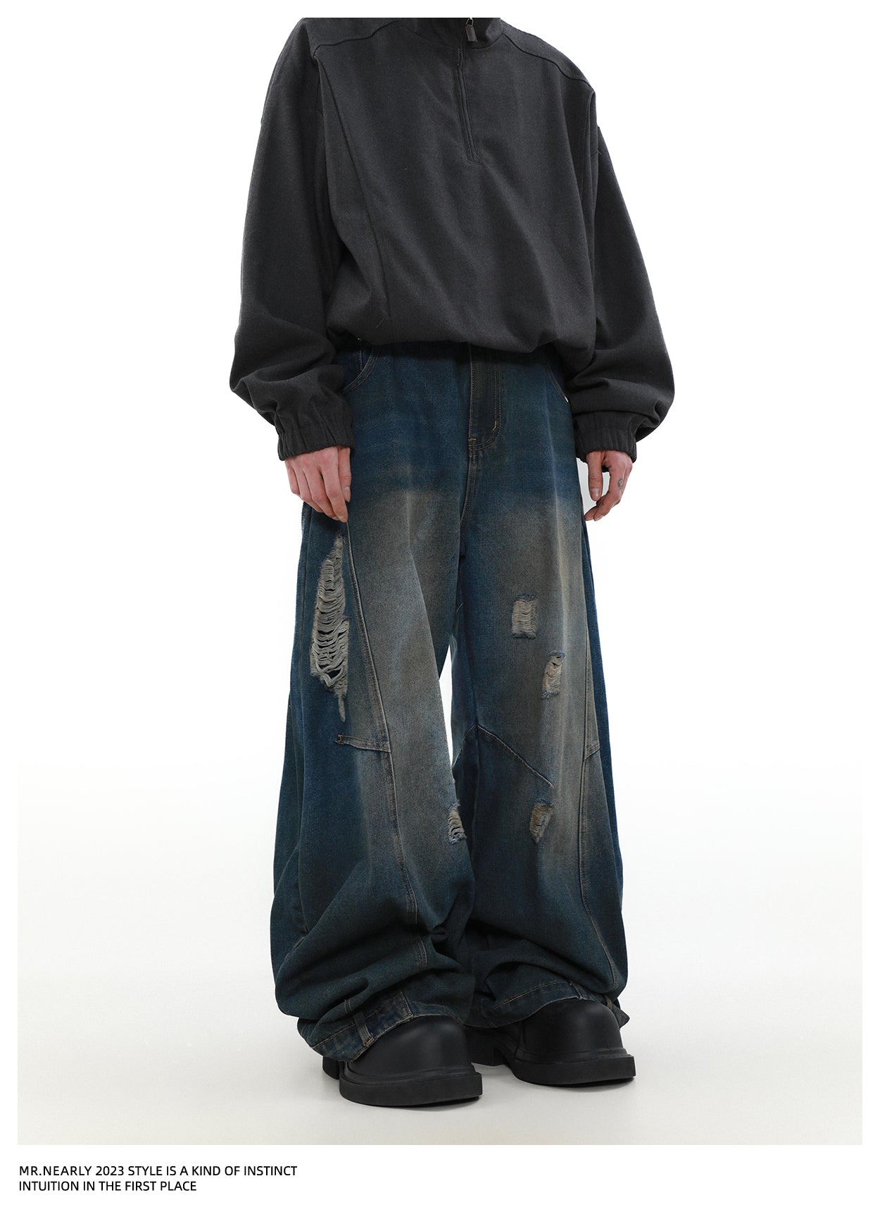 QS393A wide denim