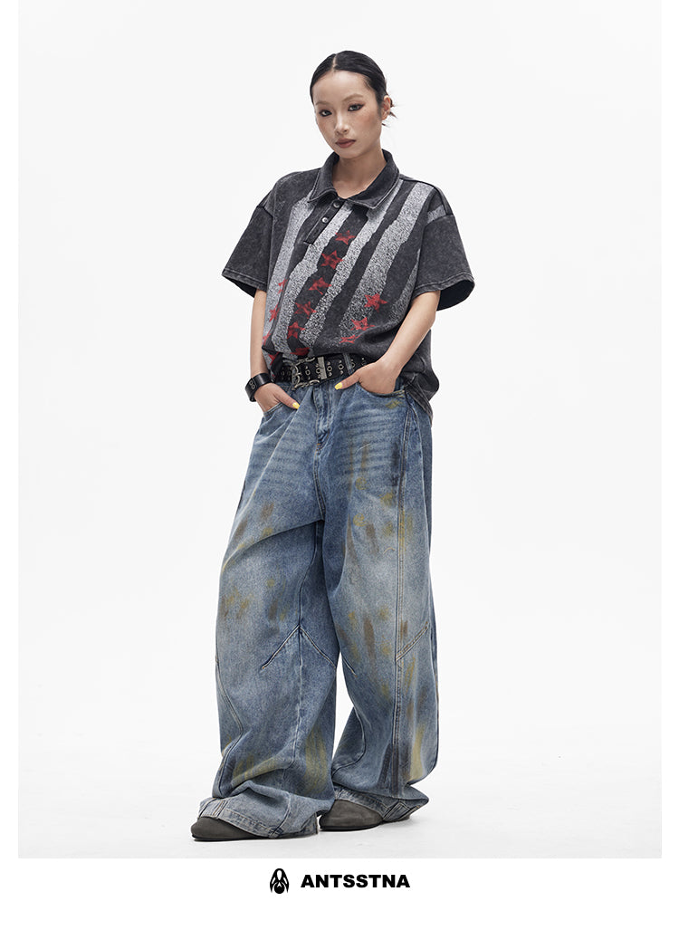 QS414B dirty denim