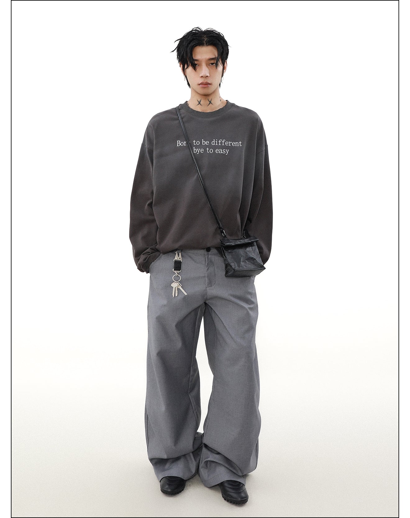 QS305B dirty L/S tee