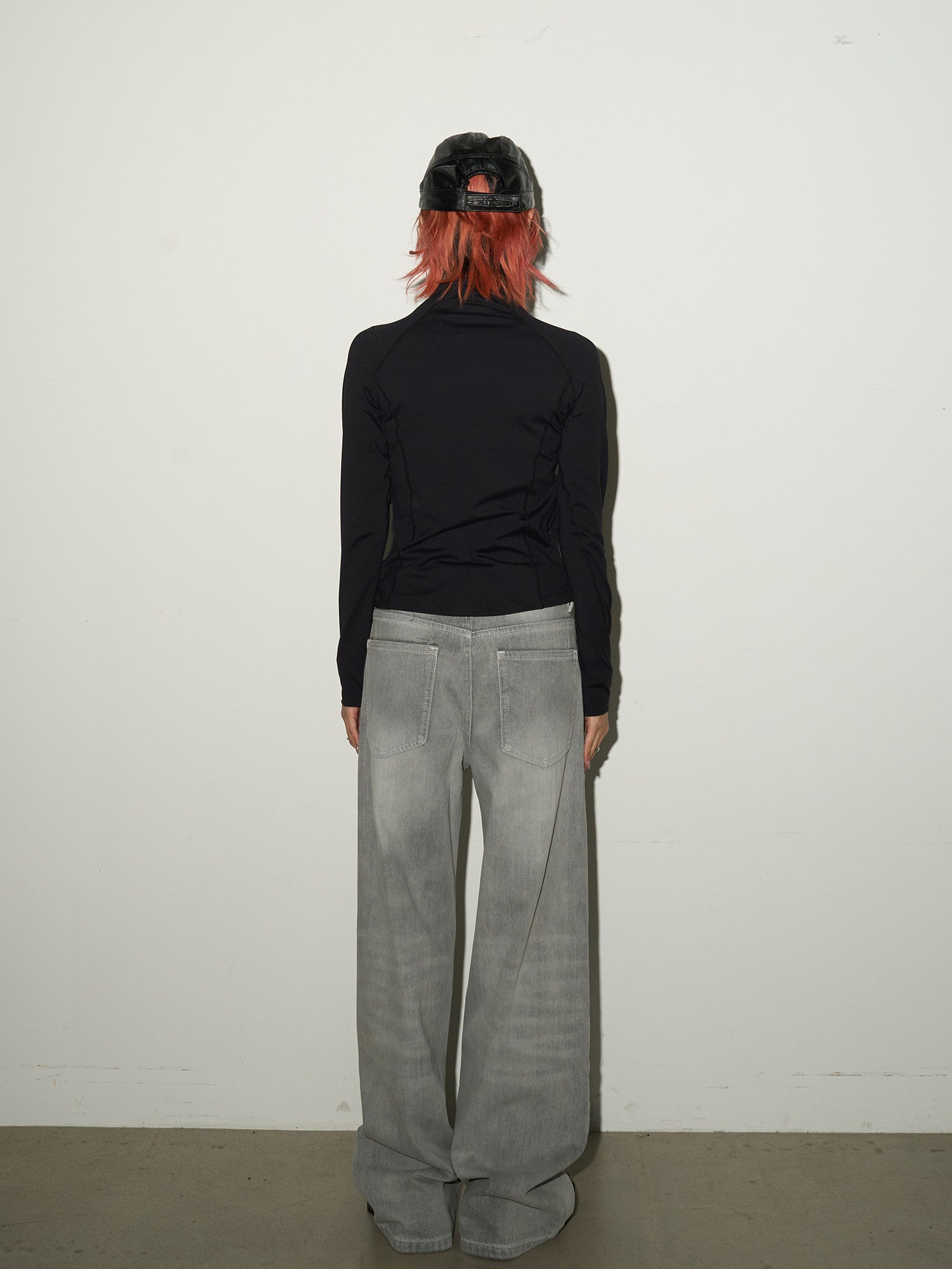 QS707B wash denim