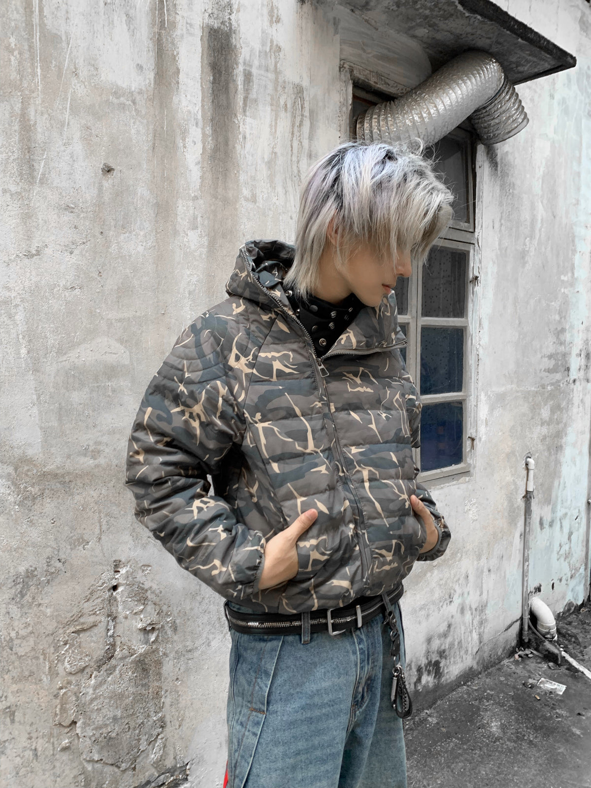 QS948B camo jacket