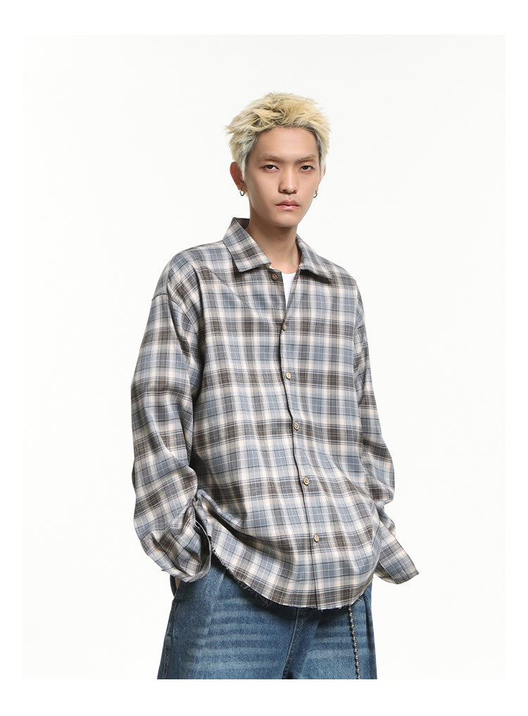 QS364B check shirts