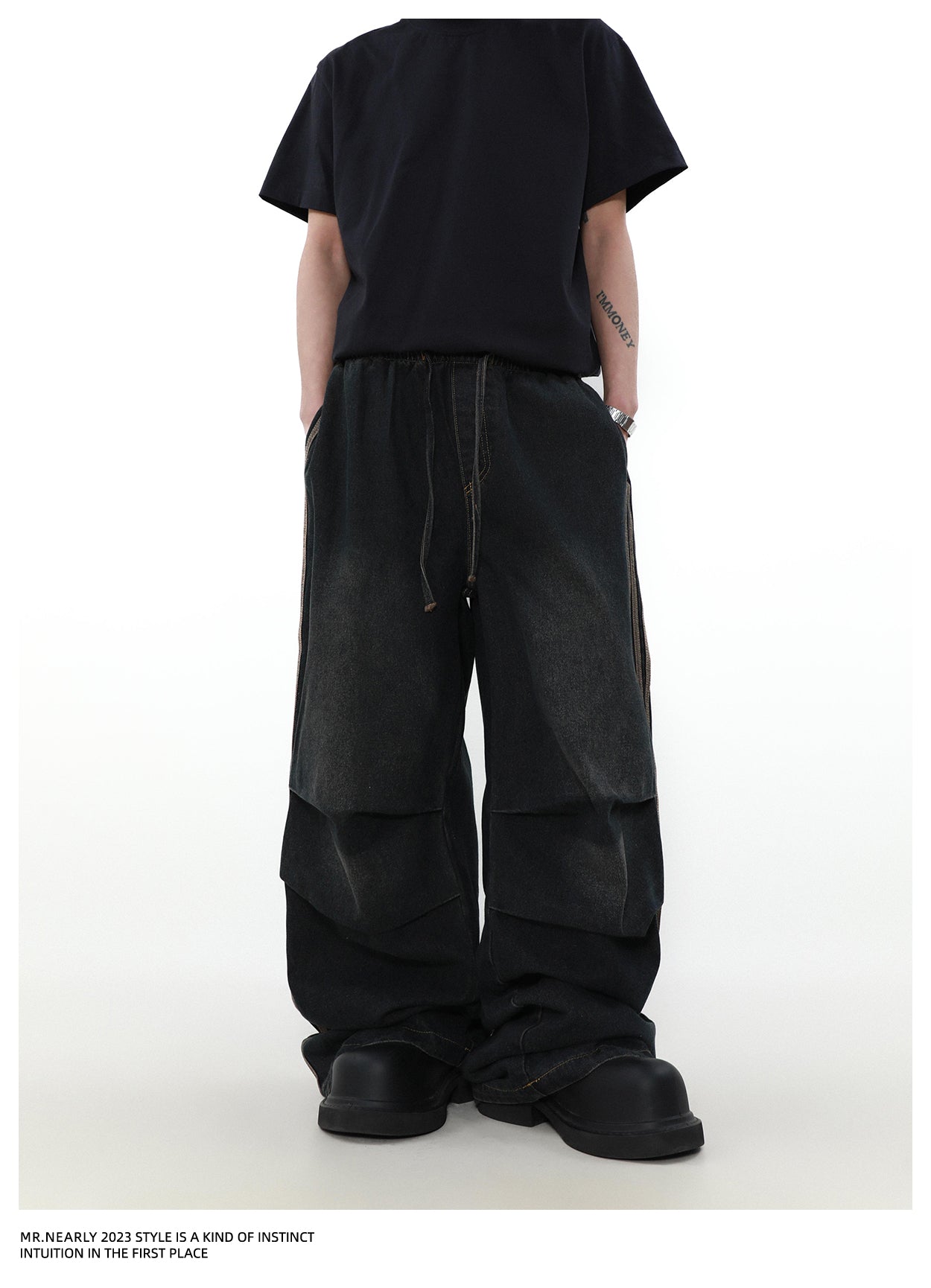 QS374A wide denim