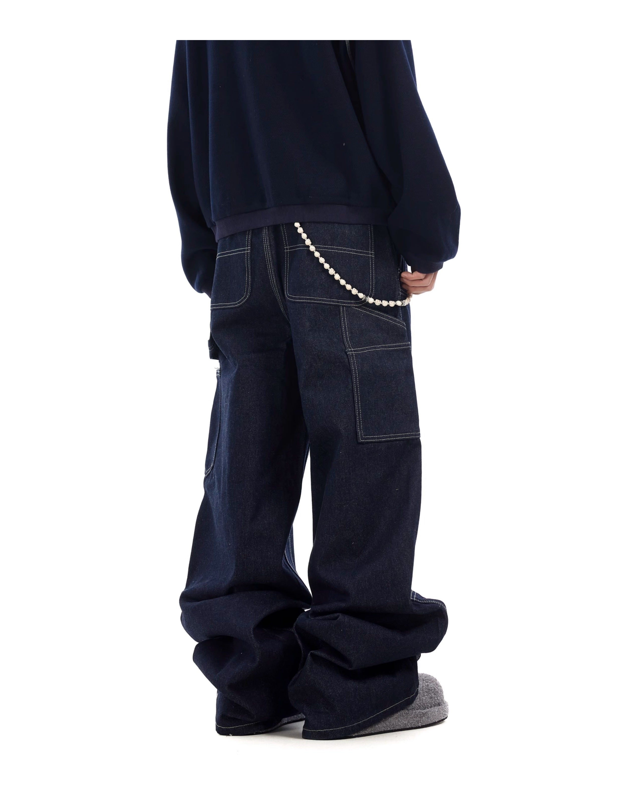 QS425B wide denim