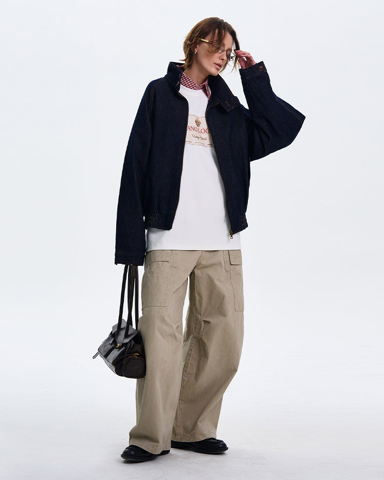 QS373B denim jacket