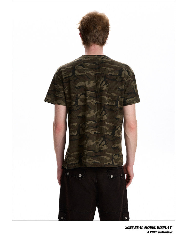 QS854B camouflage tee