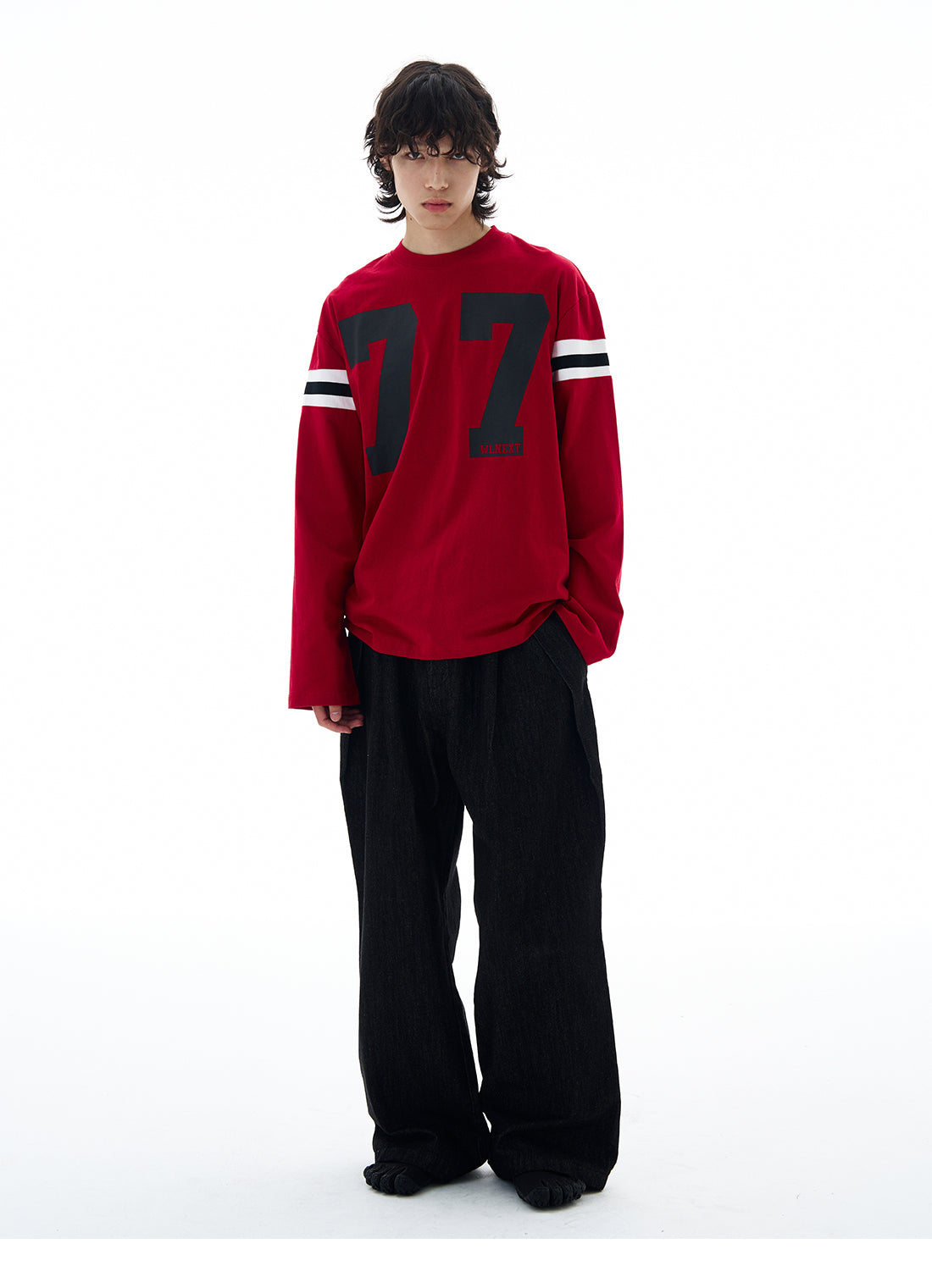 QS610B print L/S tee