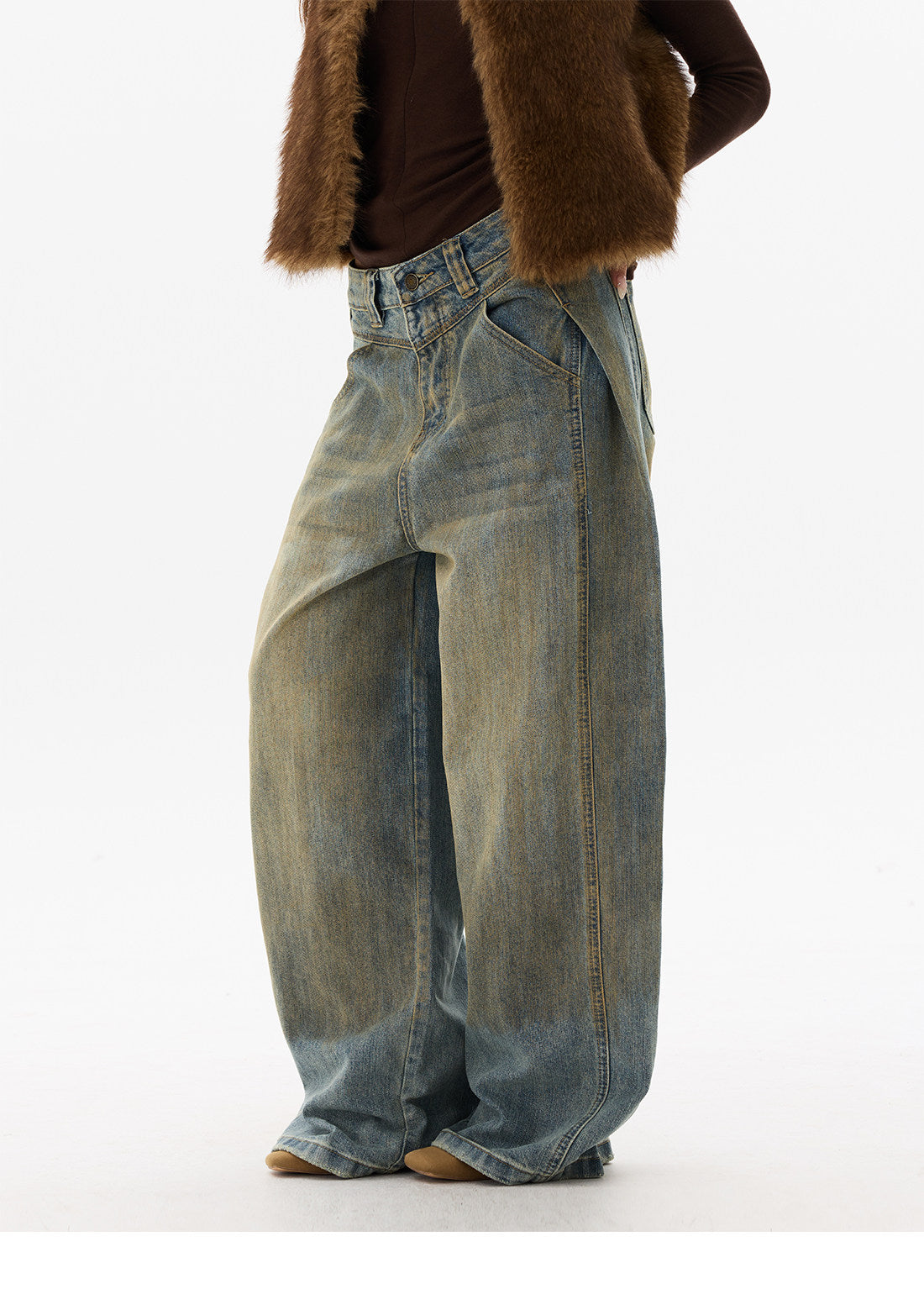 QS690B loose denim