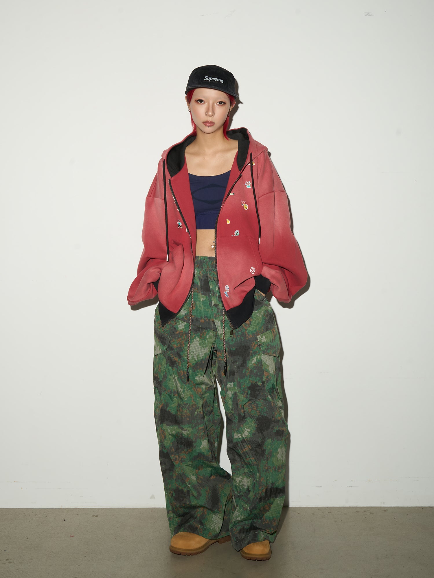 QS631B wash hoodie