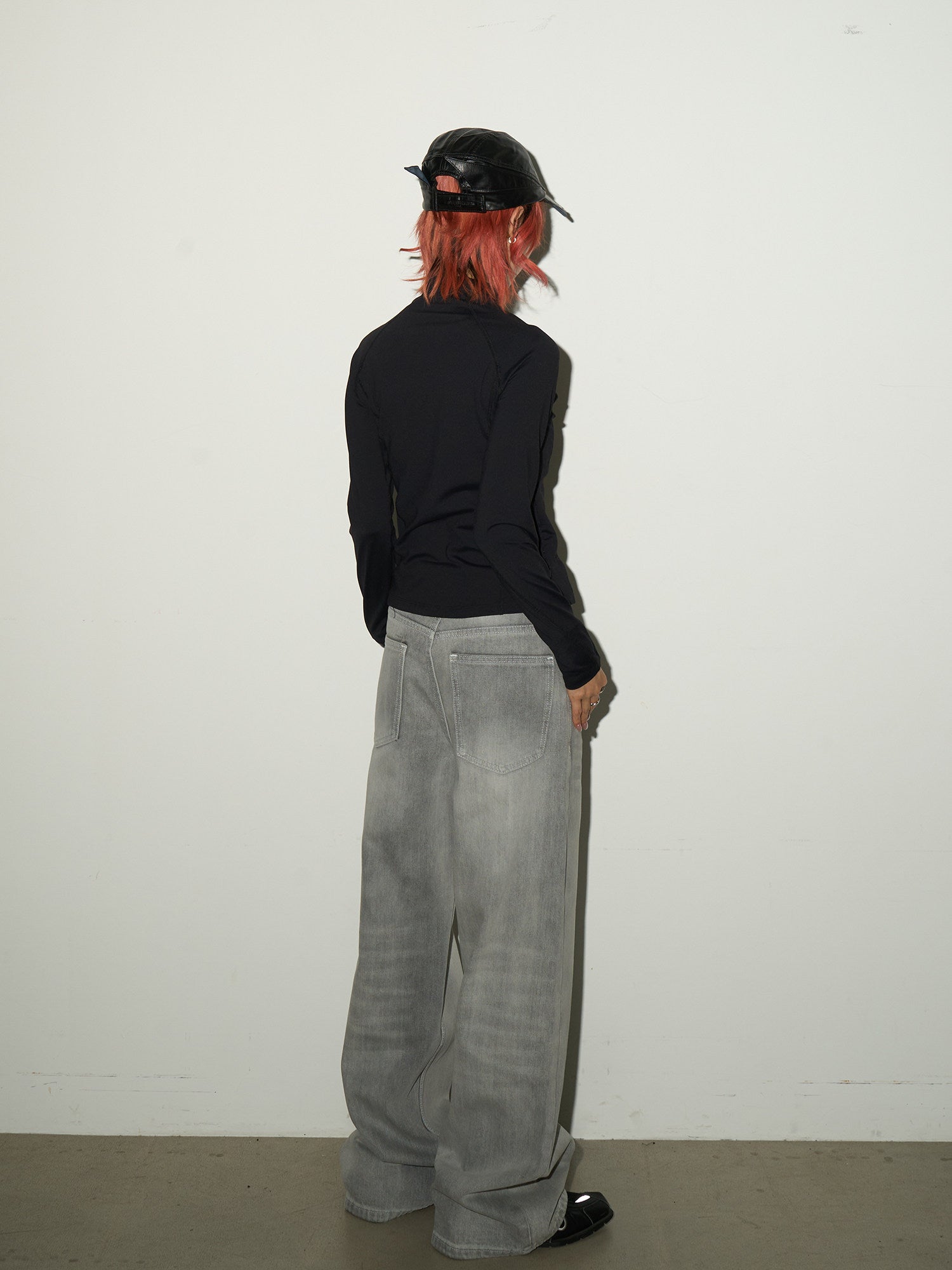 QS707B wash denim