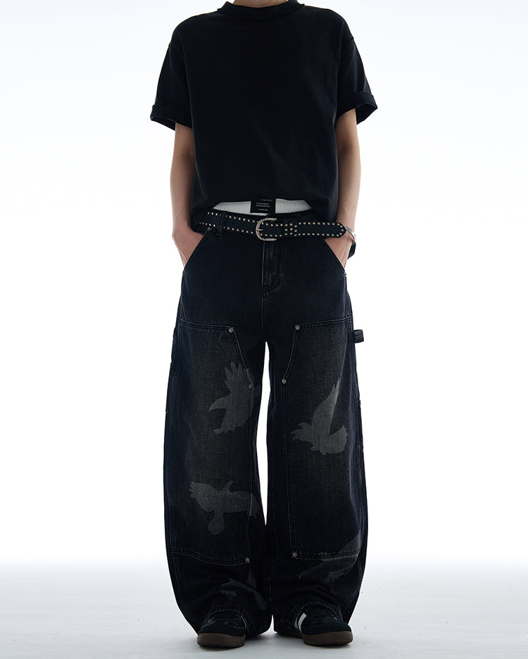 QS401B wide denim