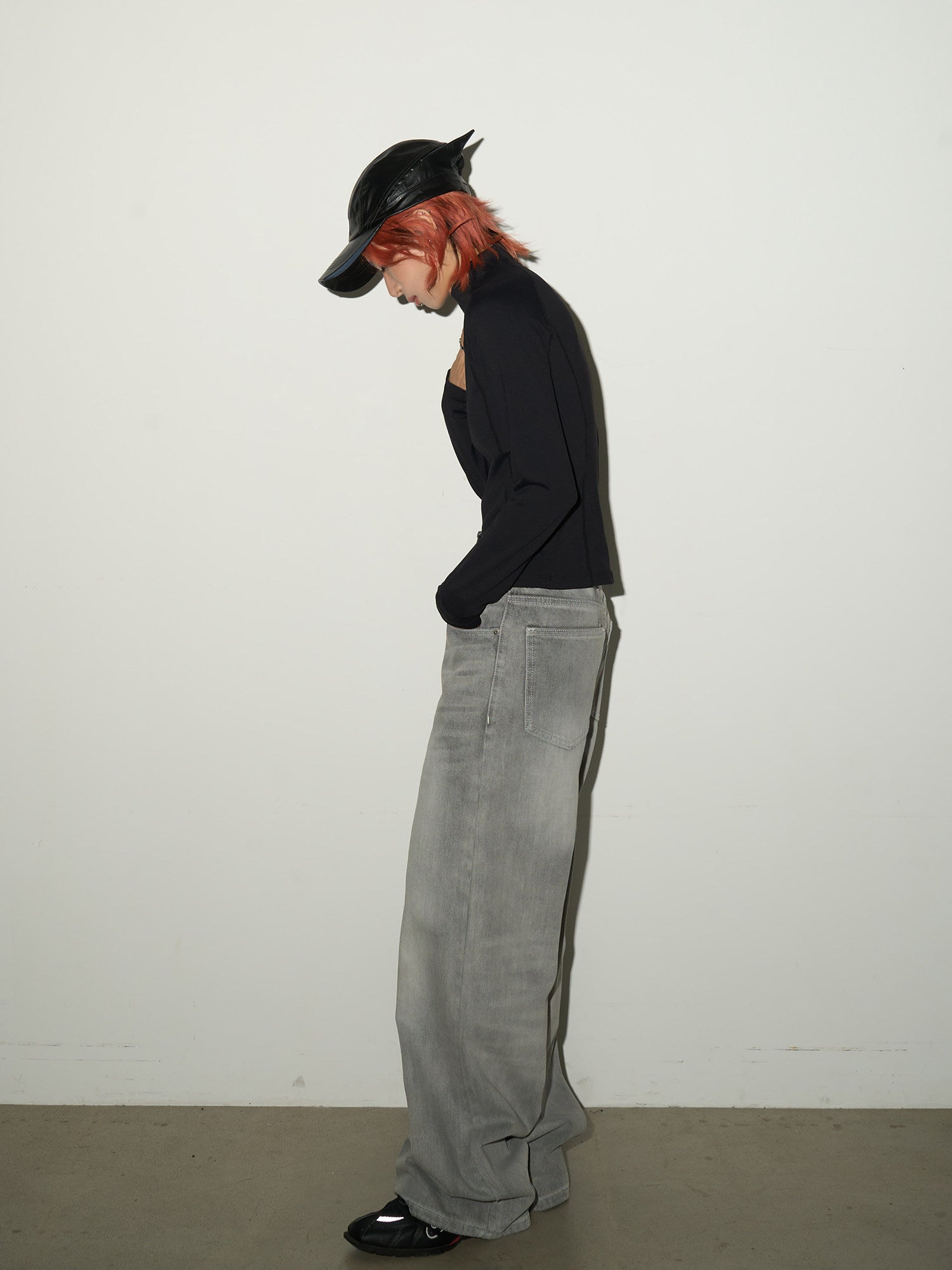 QS707B wash denim