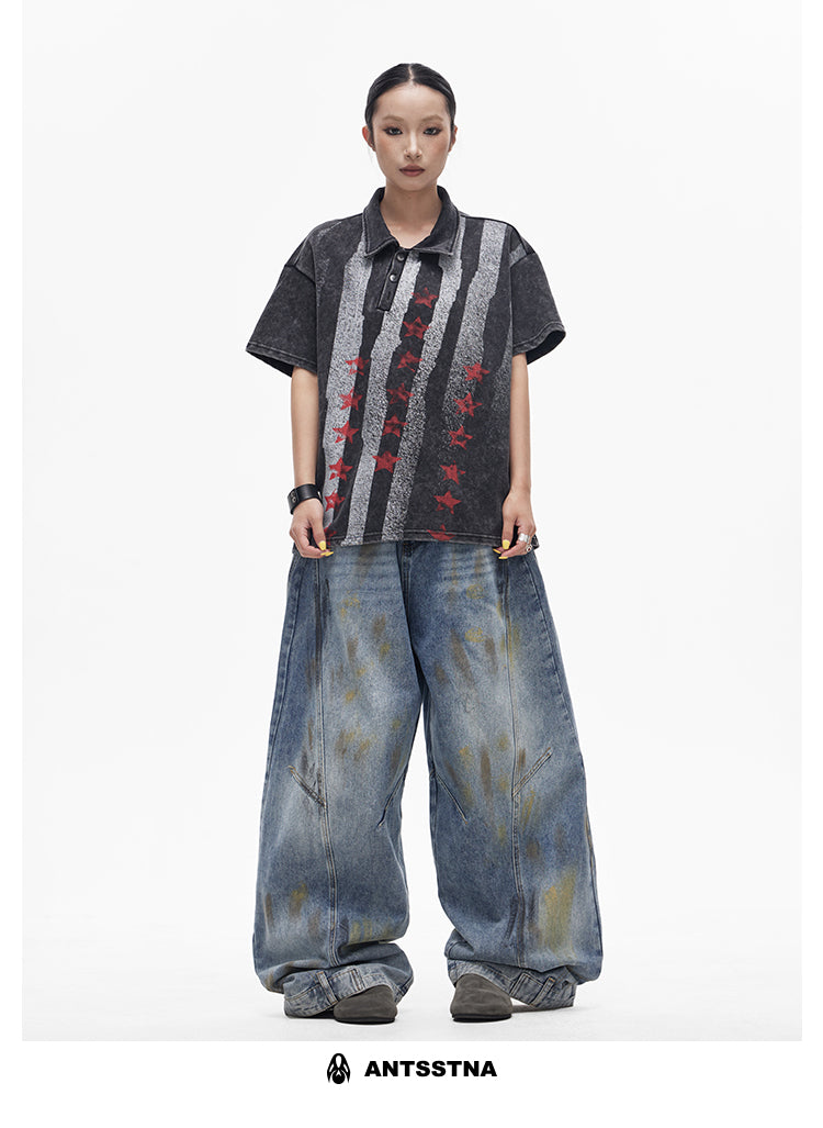 QS414B dirty denim