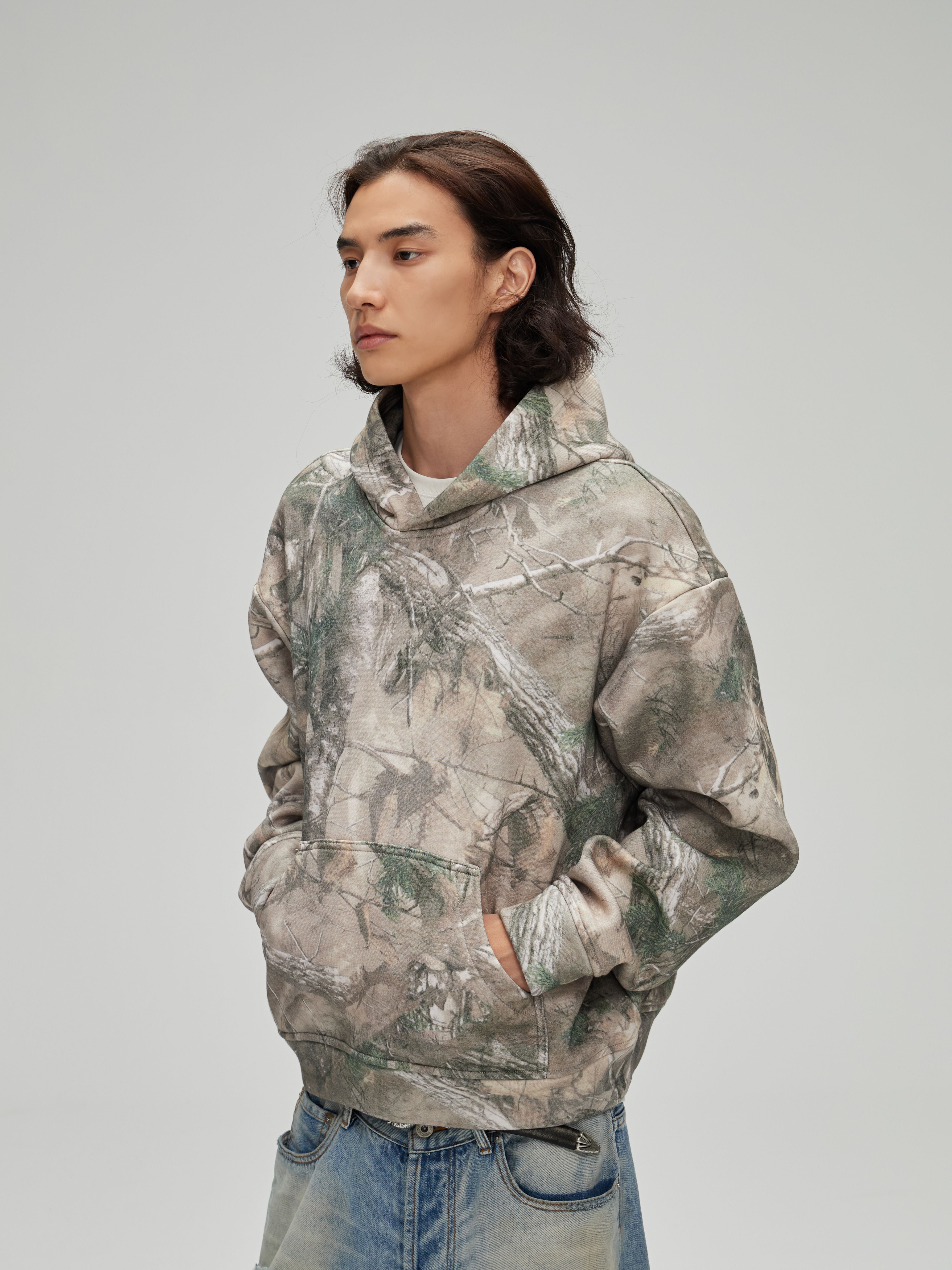 QS322B real tree hoodie