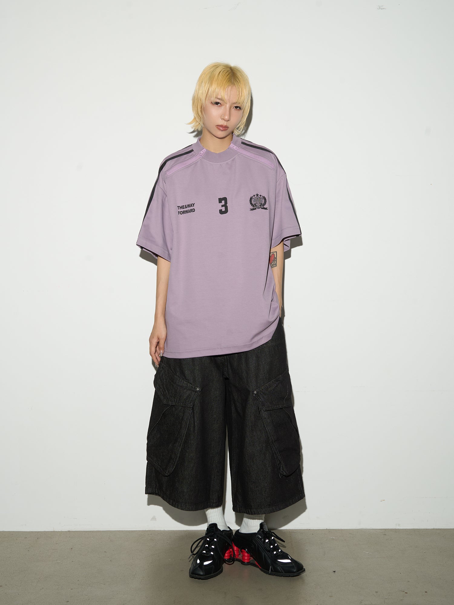 QS449B uniform tee