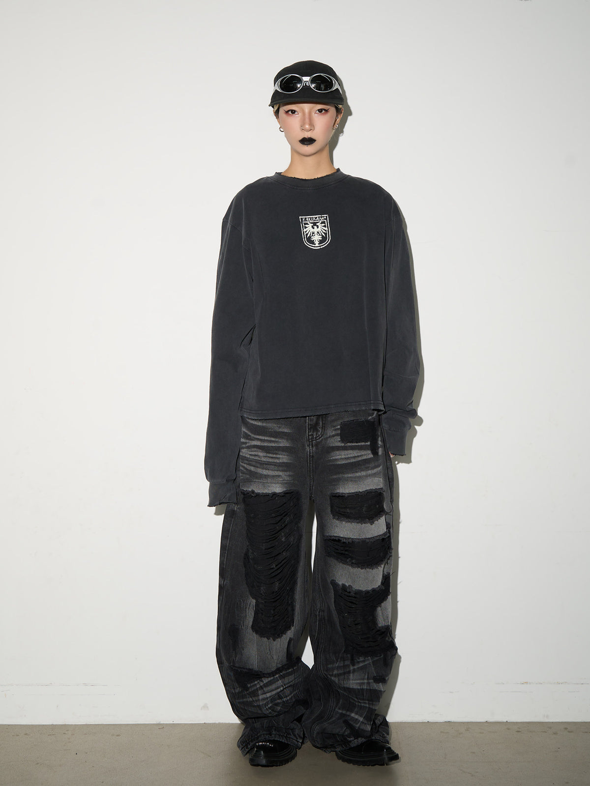 QS909B L/S tee