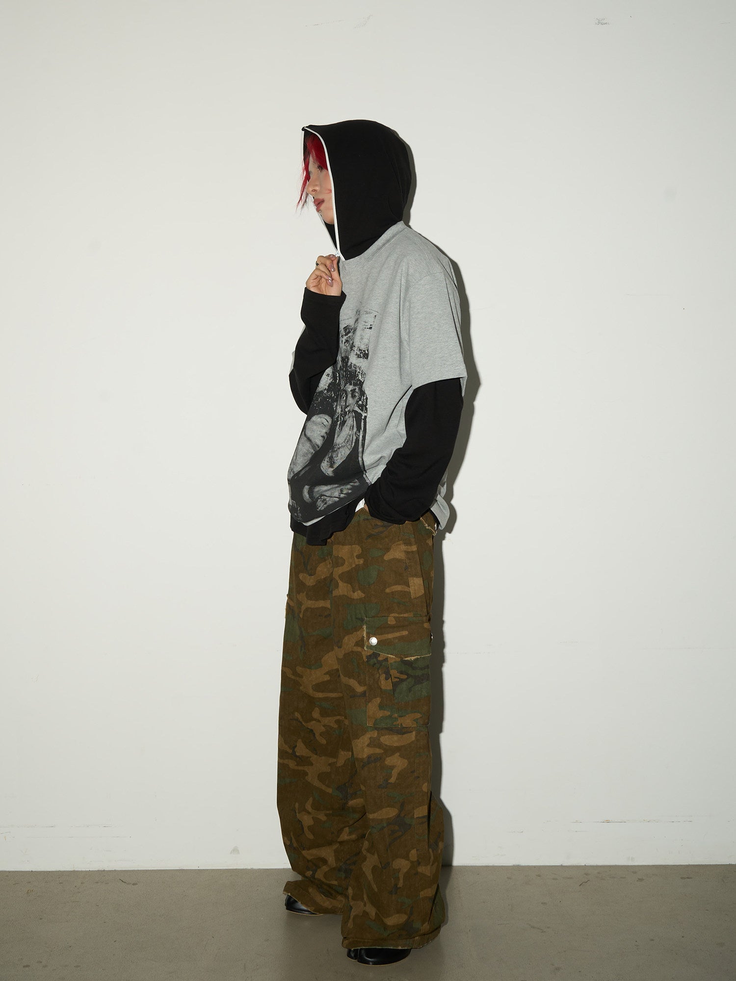 QS682B camouflage pants