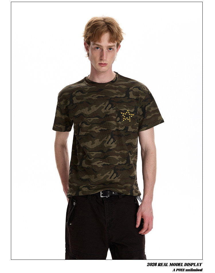 QS854B camouflage tee
