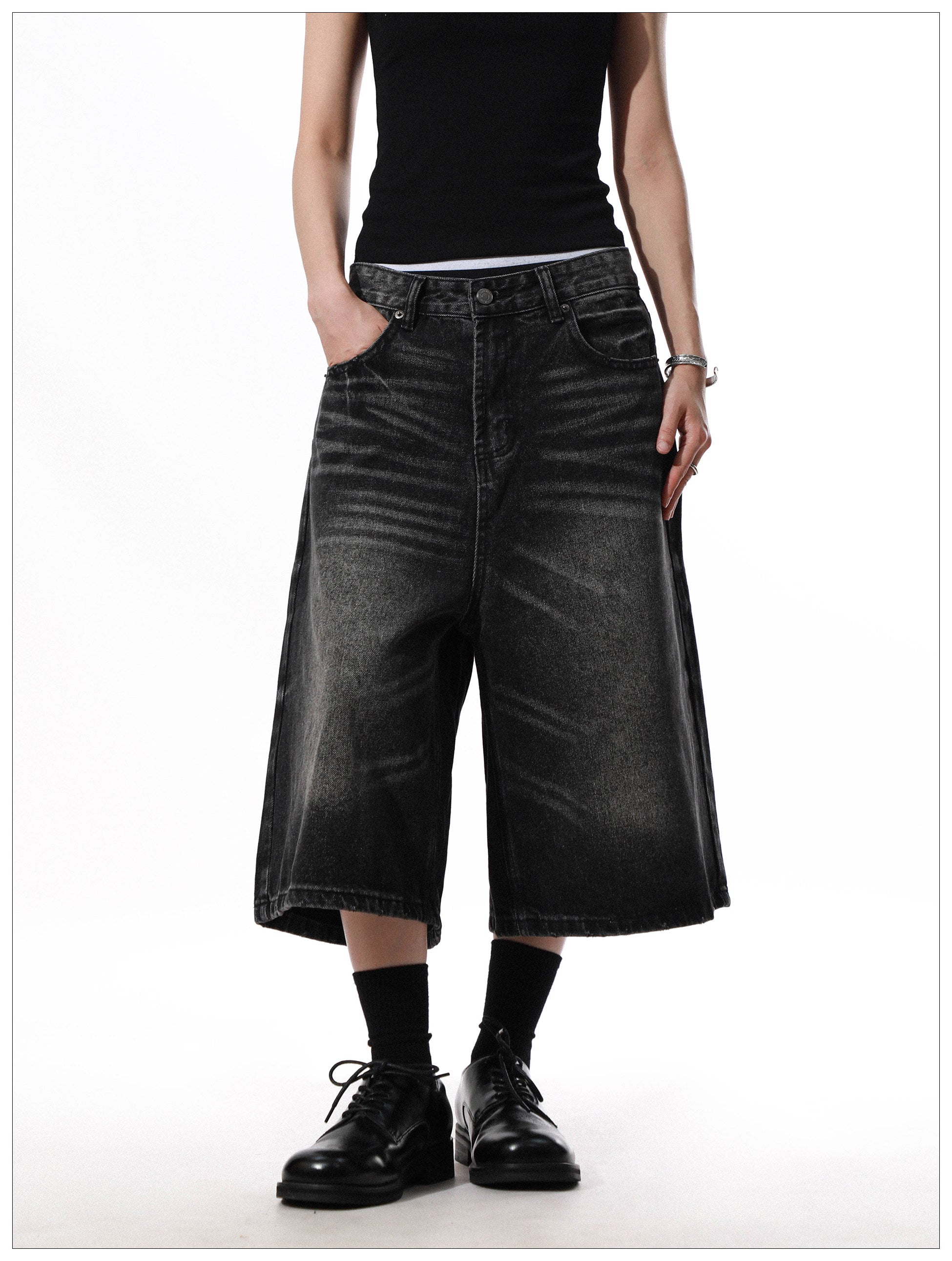QS816B denim shorts