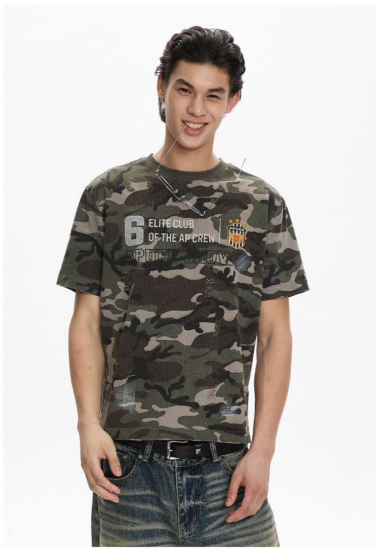 QS850B camouflage tee