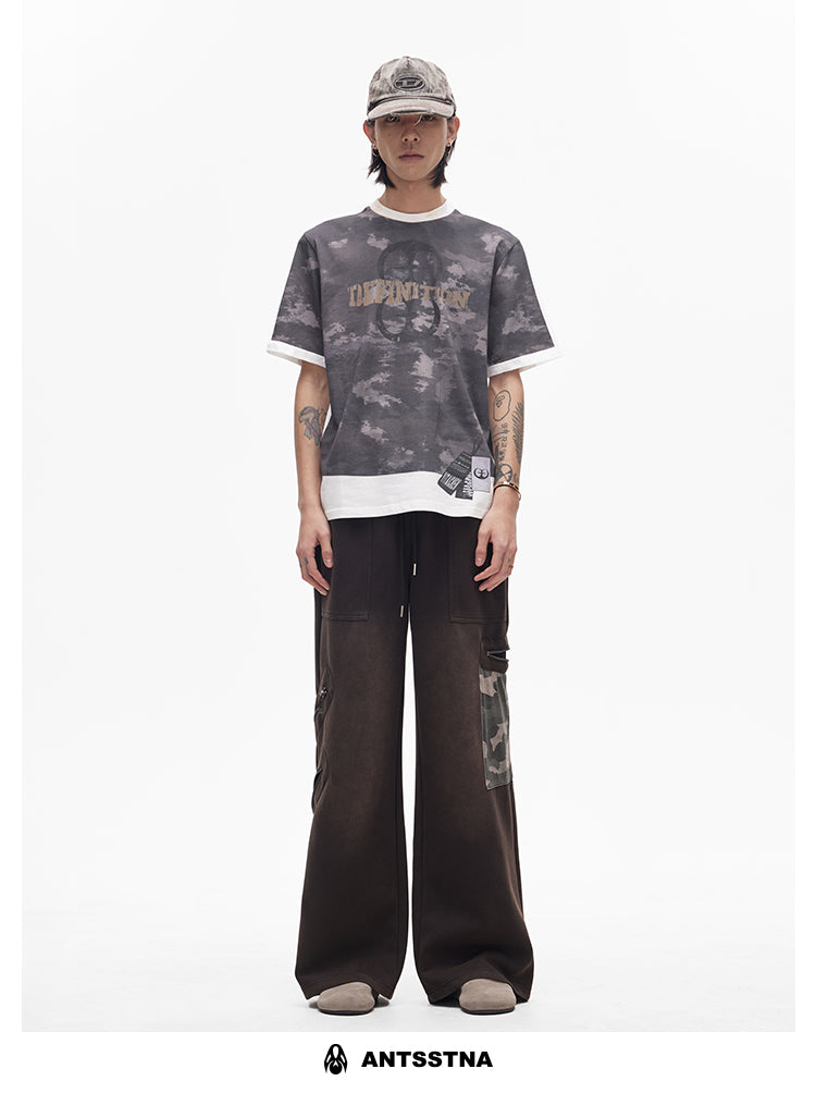 QS441B camouflage tee
