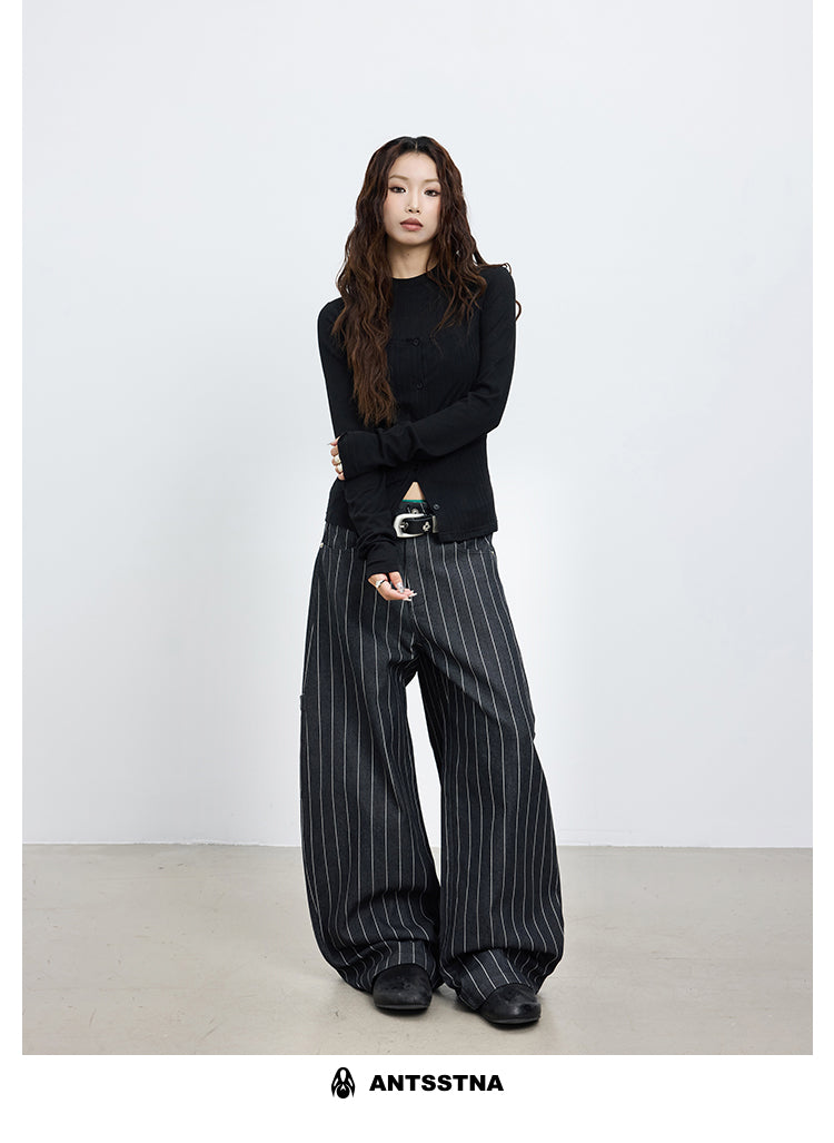QS624B stripe pants