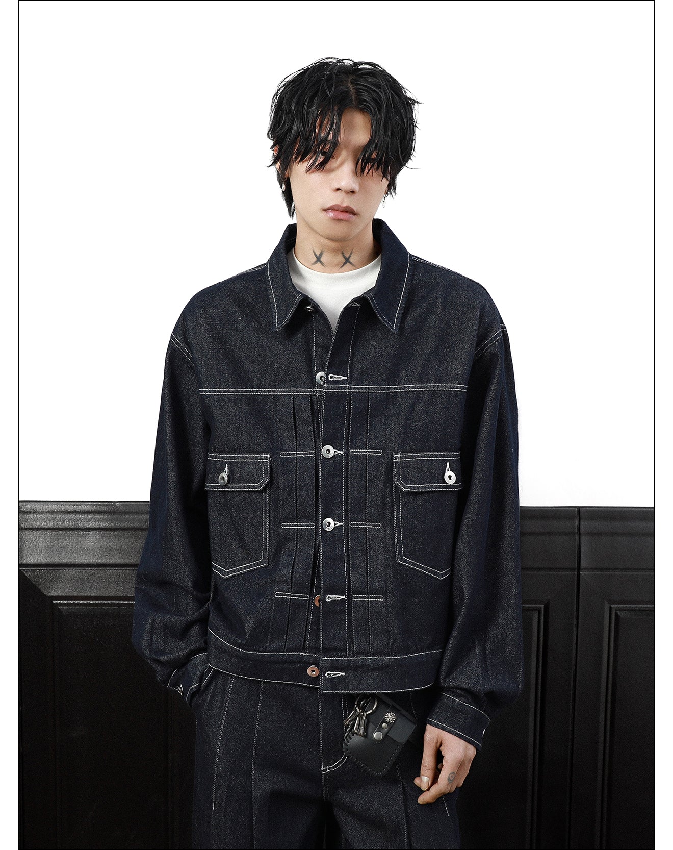QS328B denim jacket