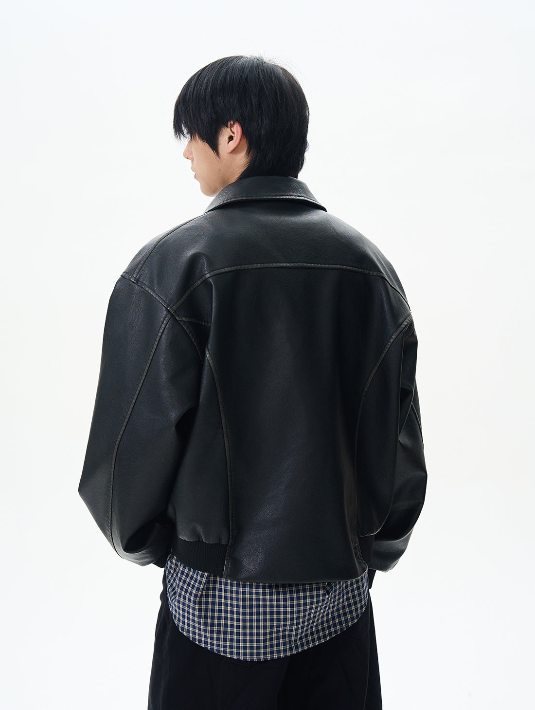 QS365B leather jacket