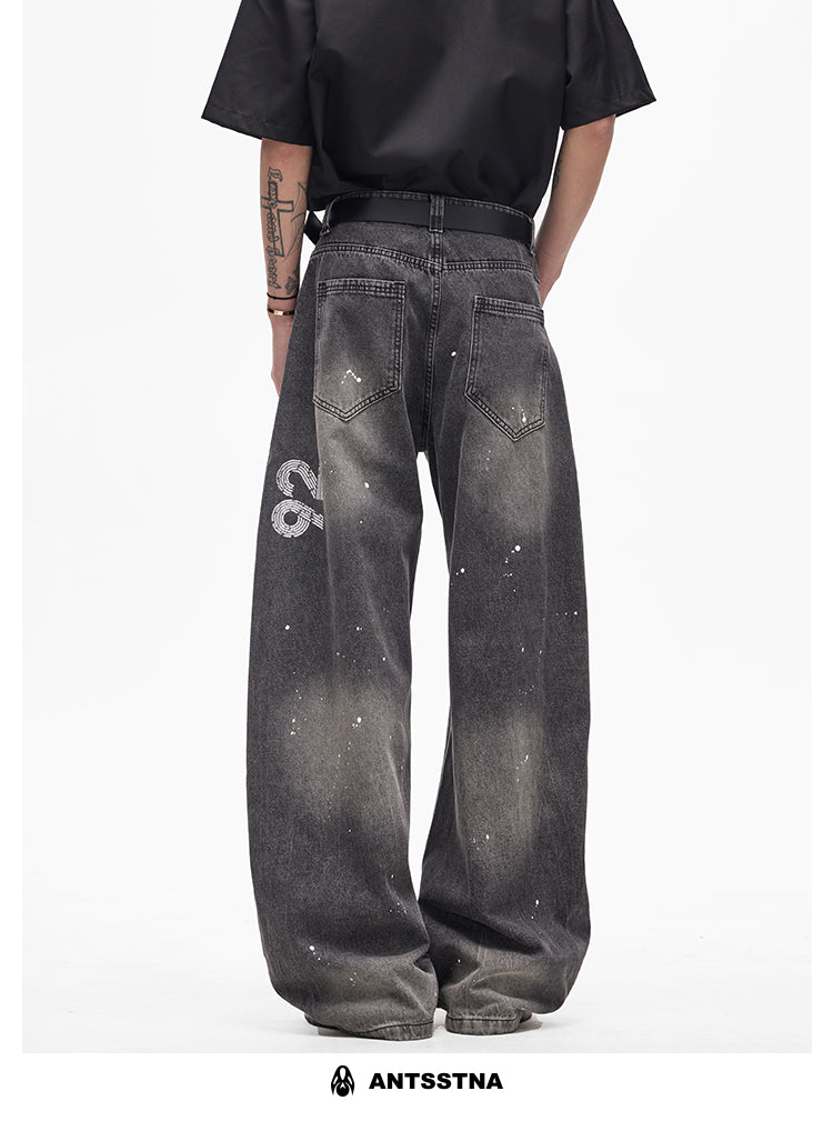 QS415B print denim