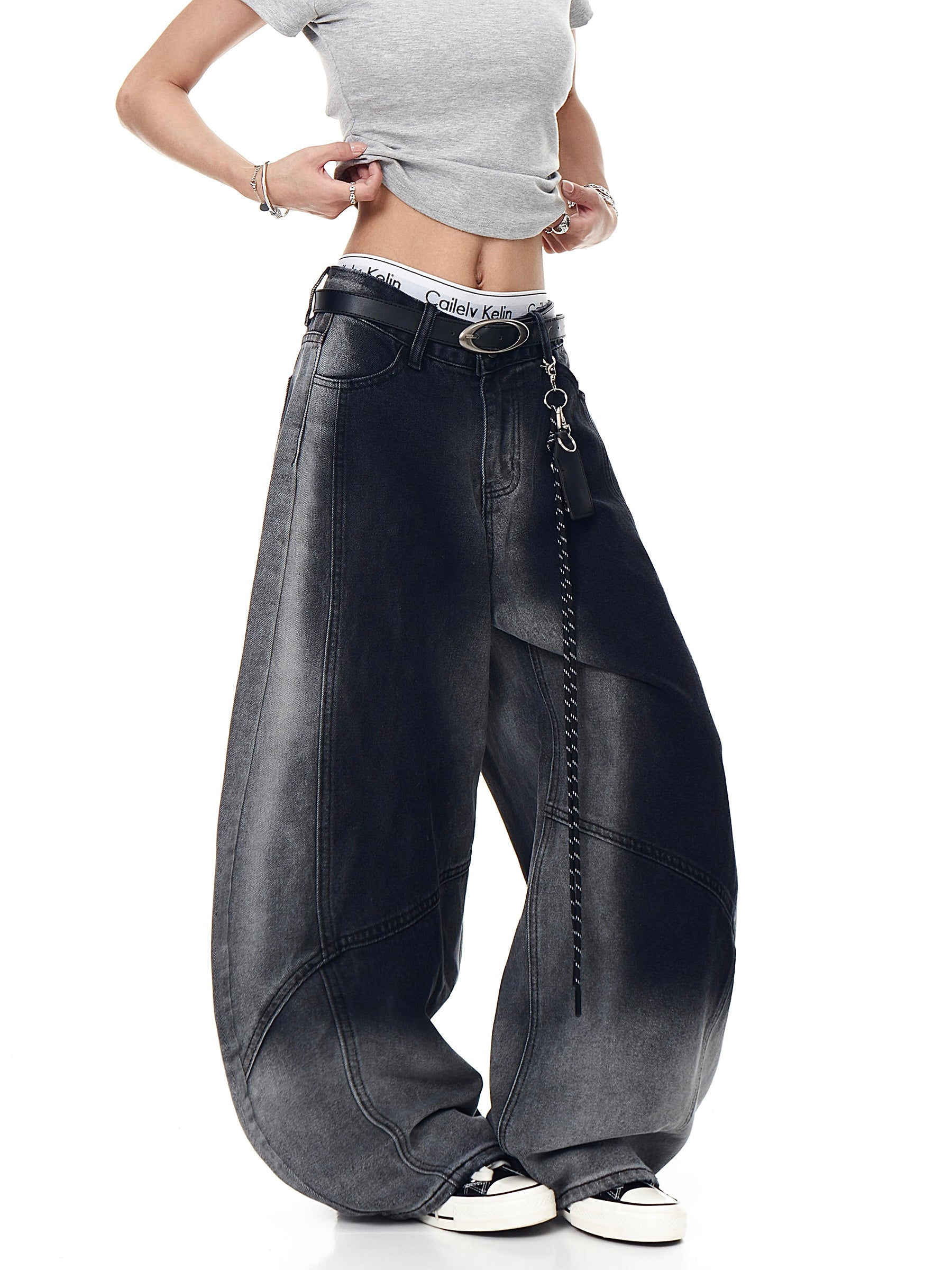 QS577B wide denim