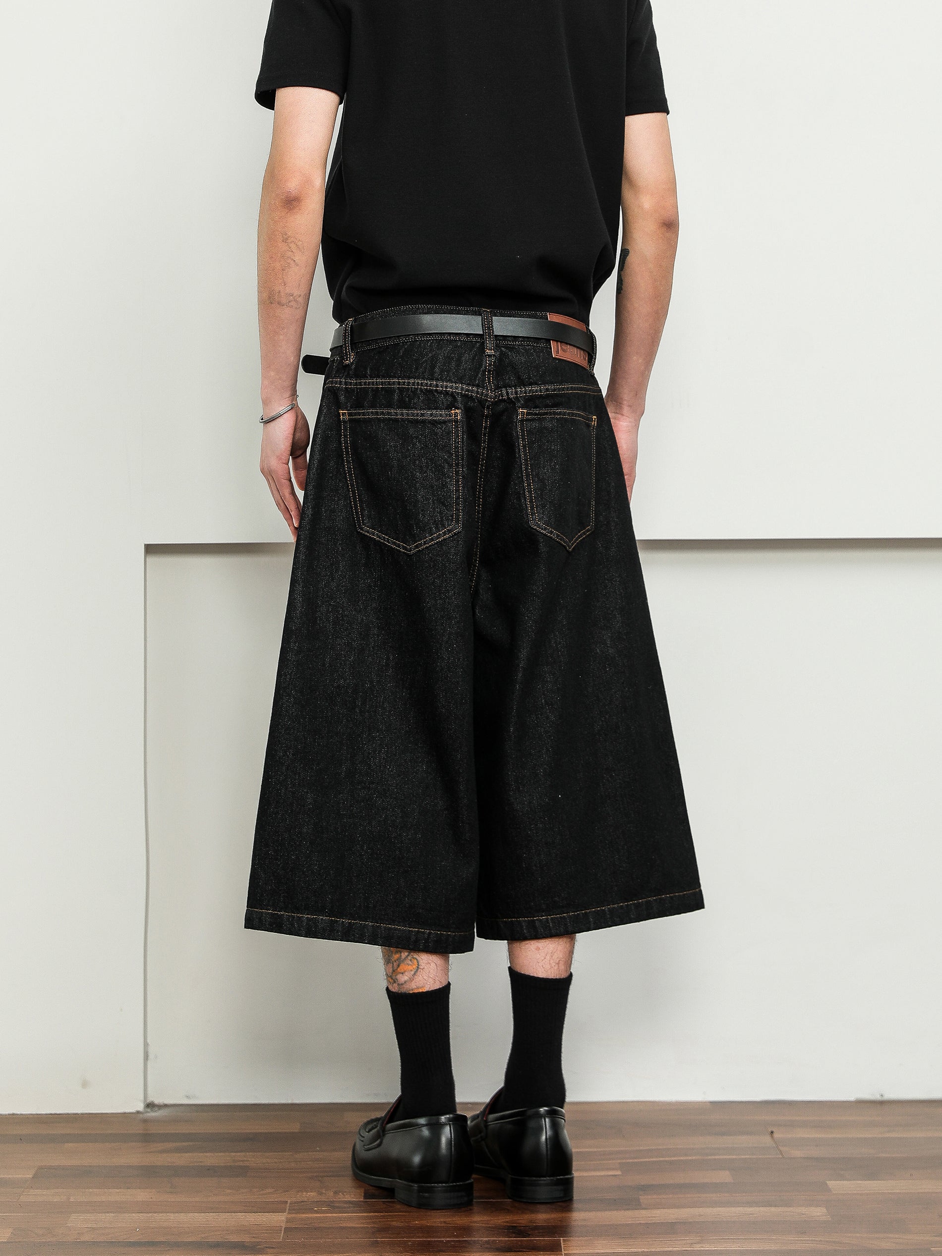 QS420B denim shorts