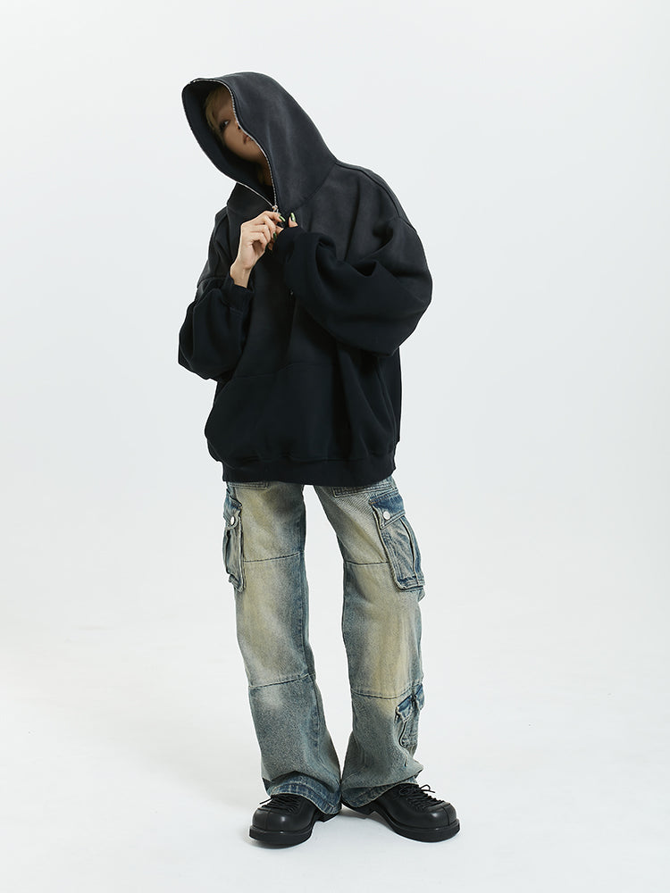 QS123B half zip hoodie