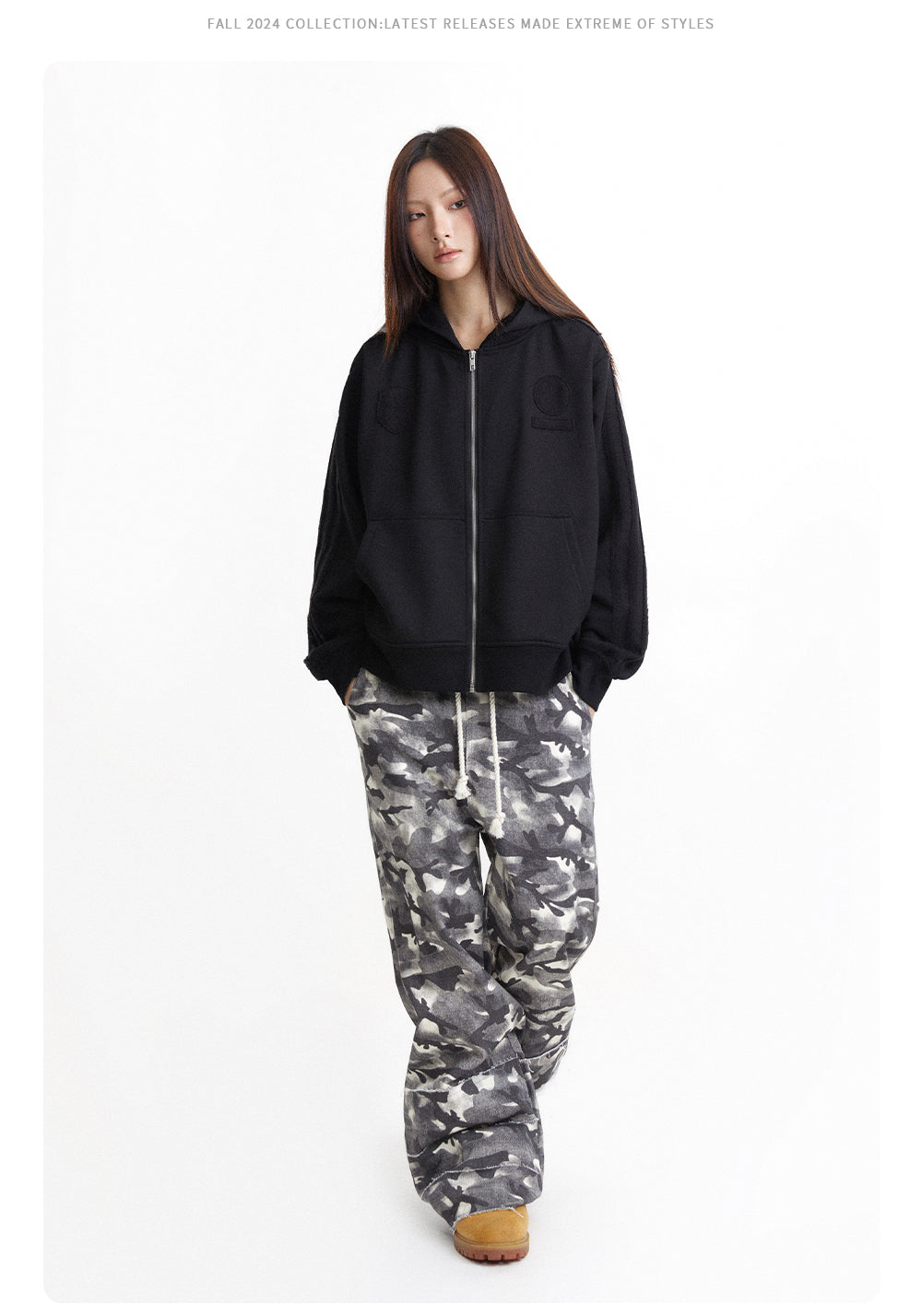 QS931A zip hoodie