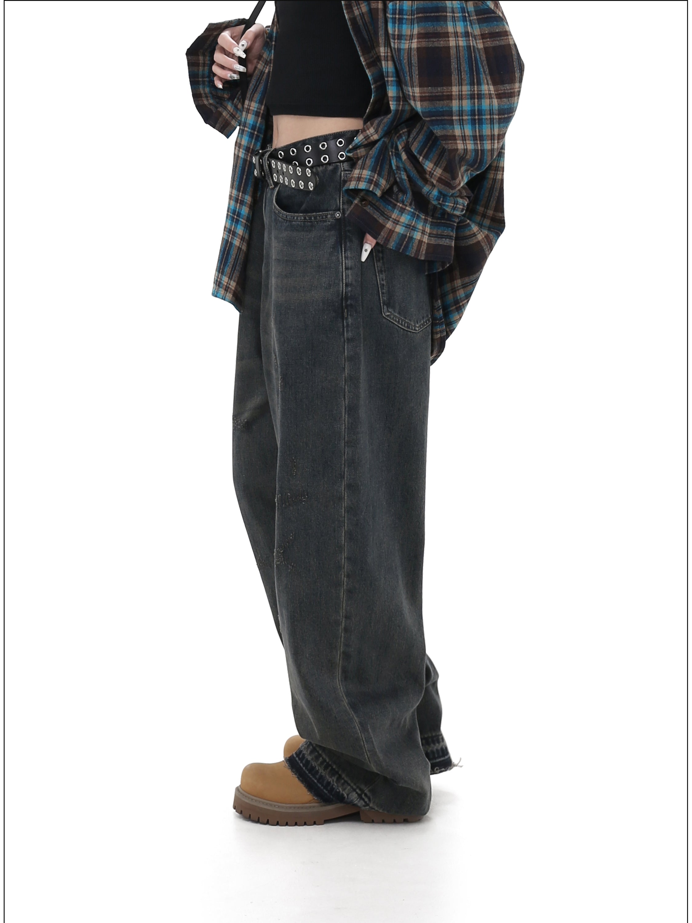 QS354B loose denim