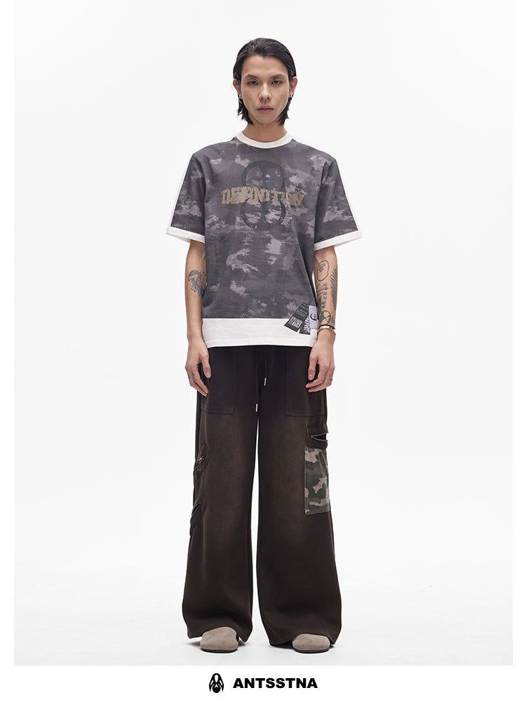 QS441B camouflage tee