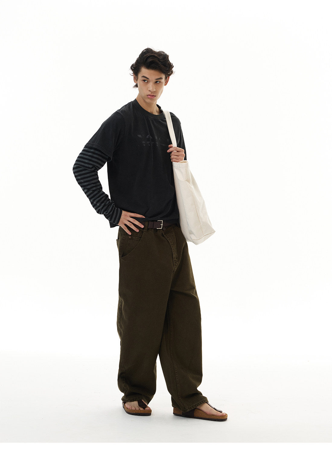 QS735B layered L/S tee