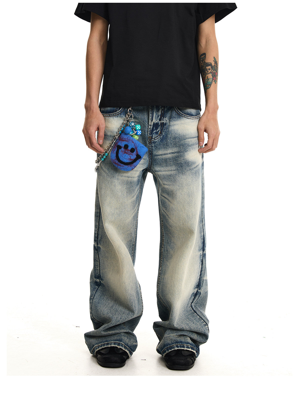 QS764B wash denim