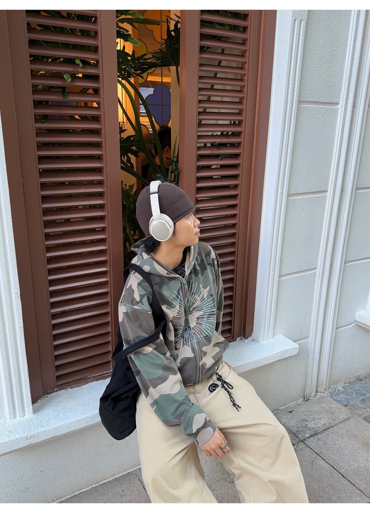 QS915B zip hoodie