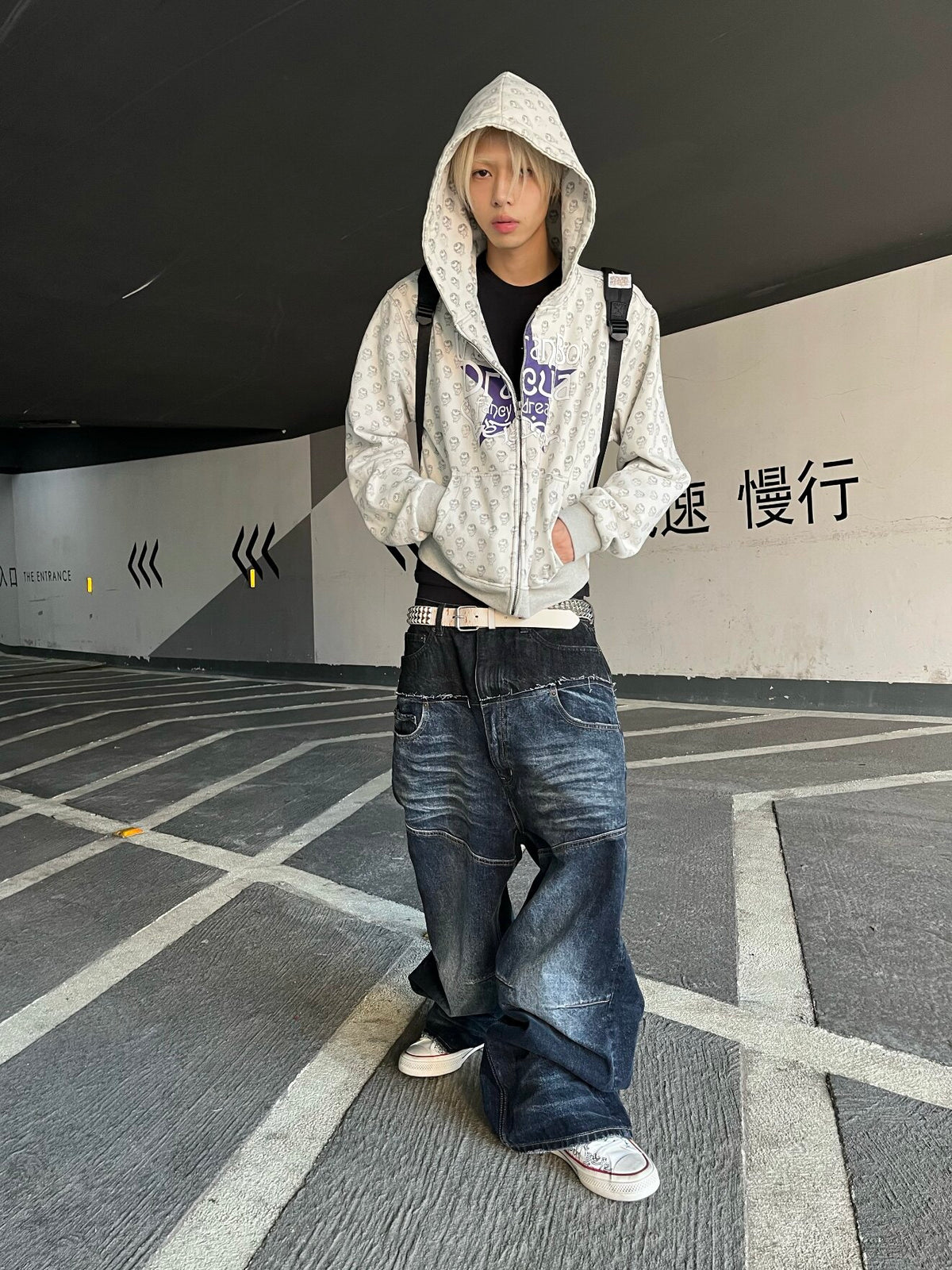 QS940B zip hoodie