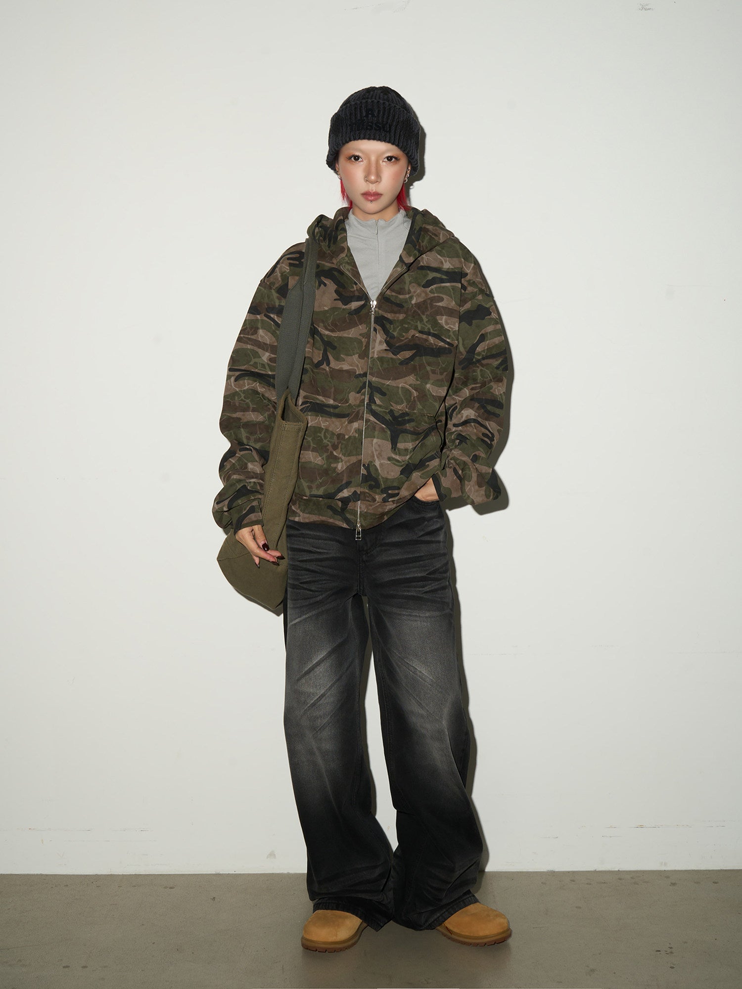 QS740B wash denim