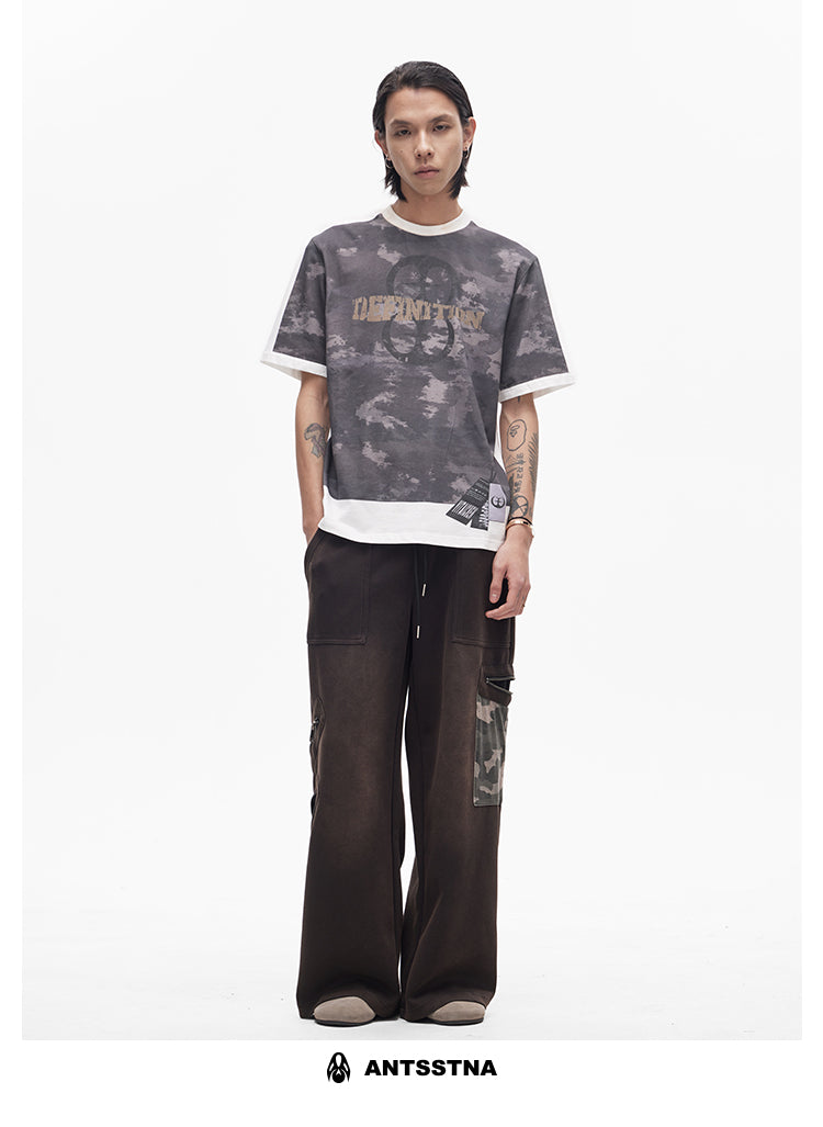 QS441B camouflage tee