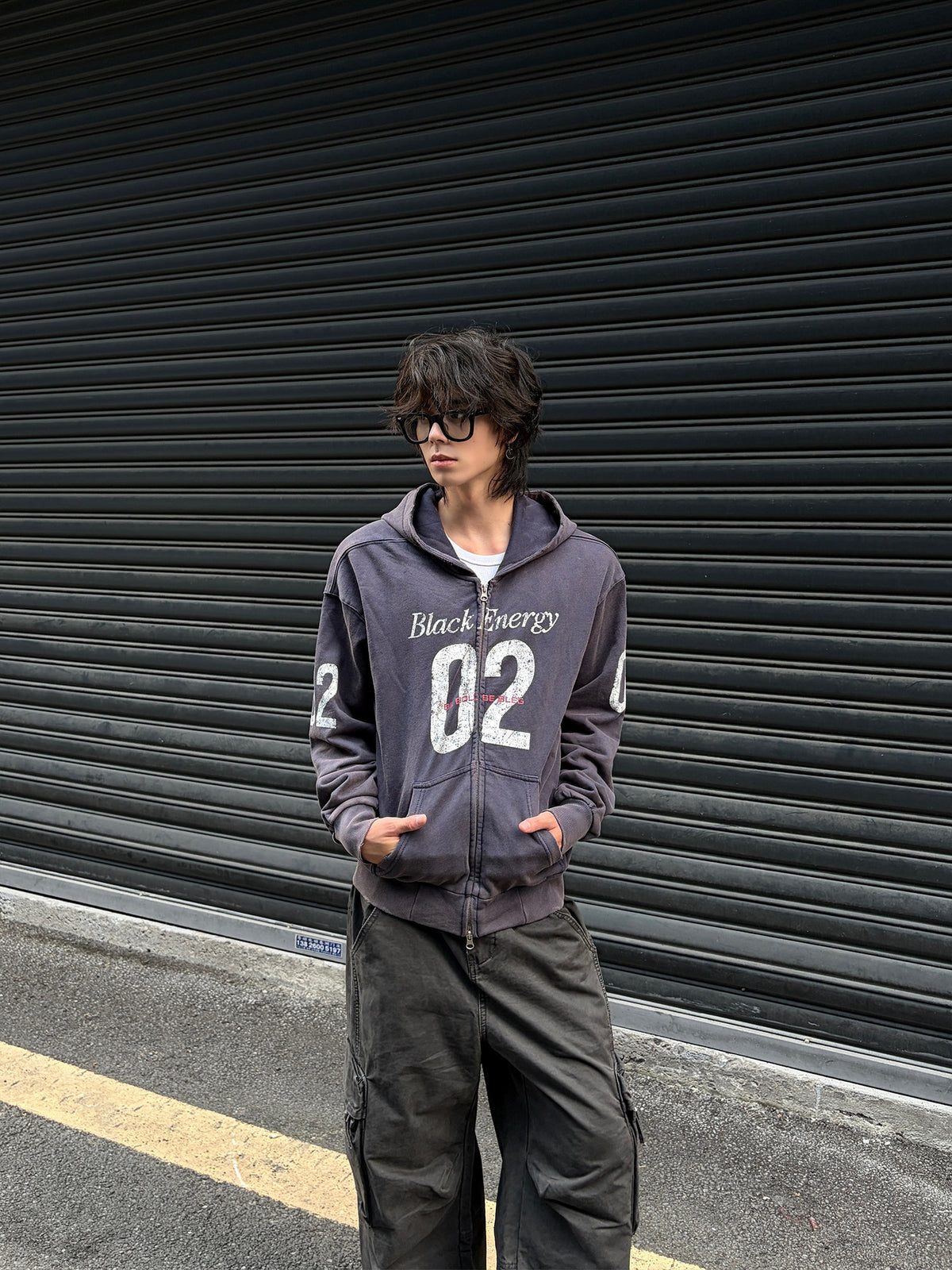 QS931B zip hoodie