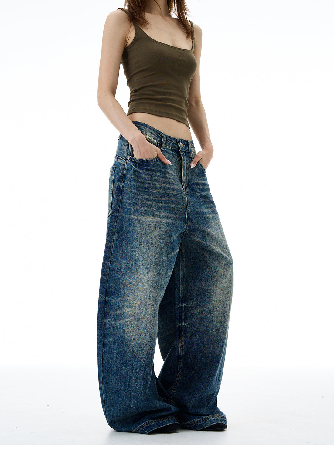 QS579B wide denim