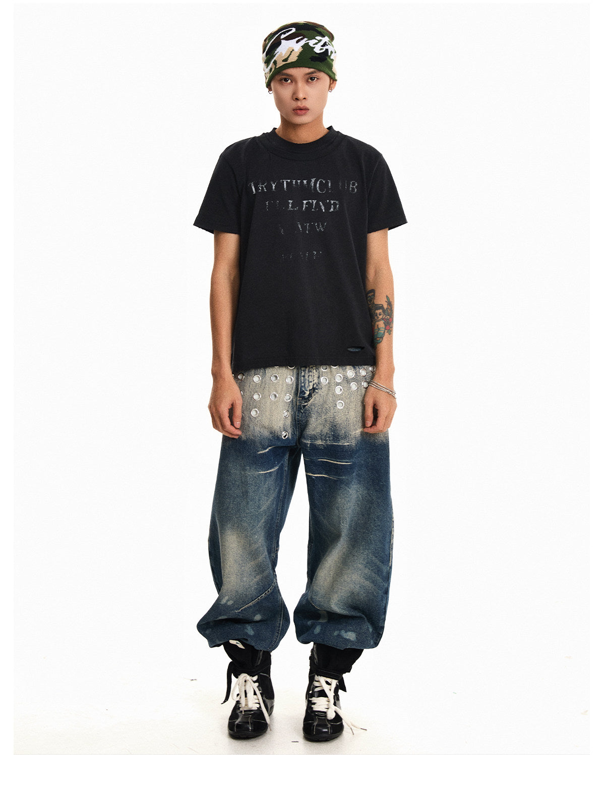 QS748B loose denim