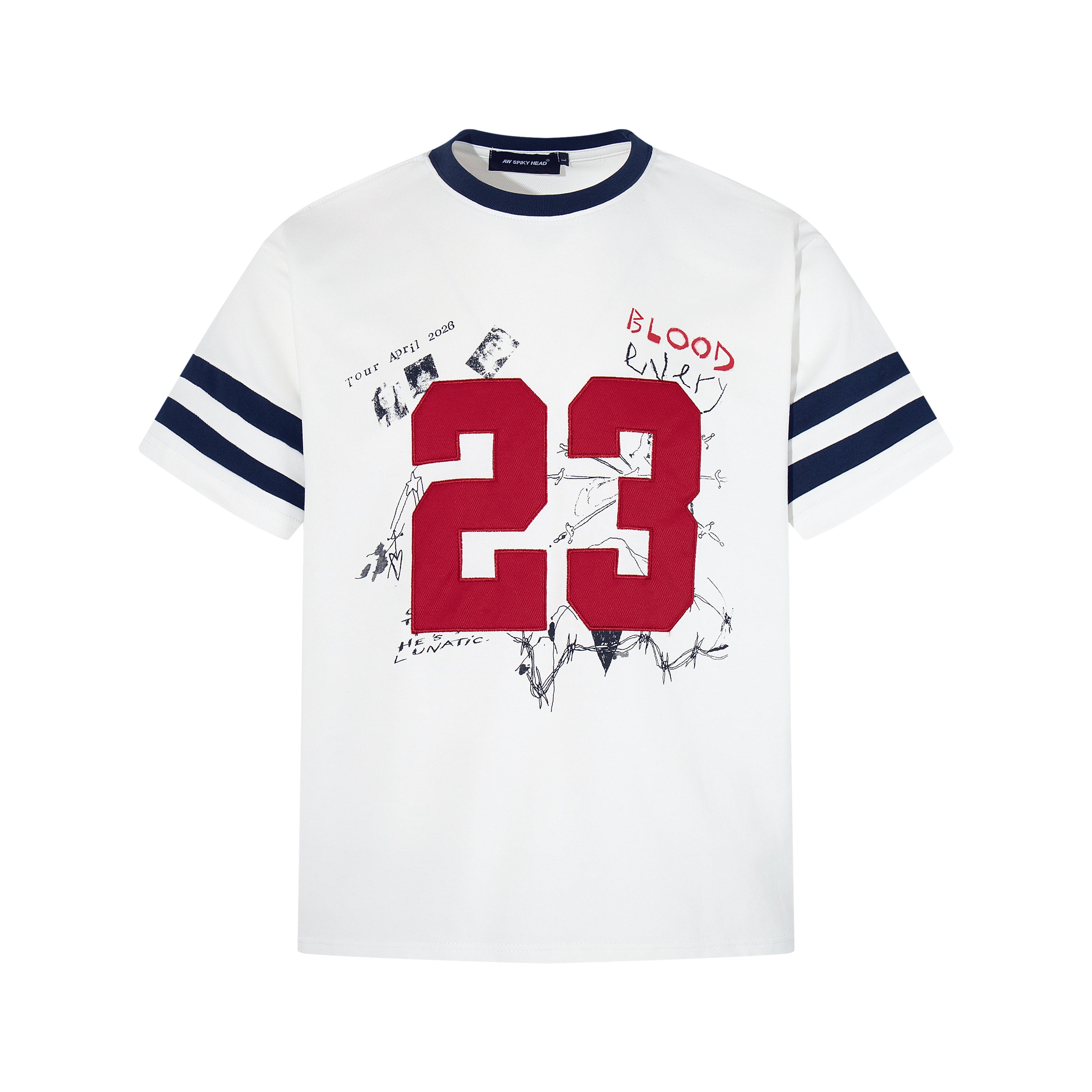 QS808B numbering tee
