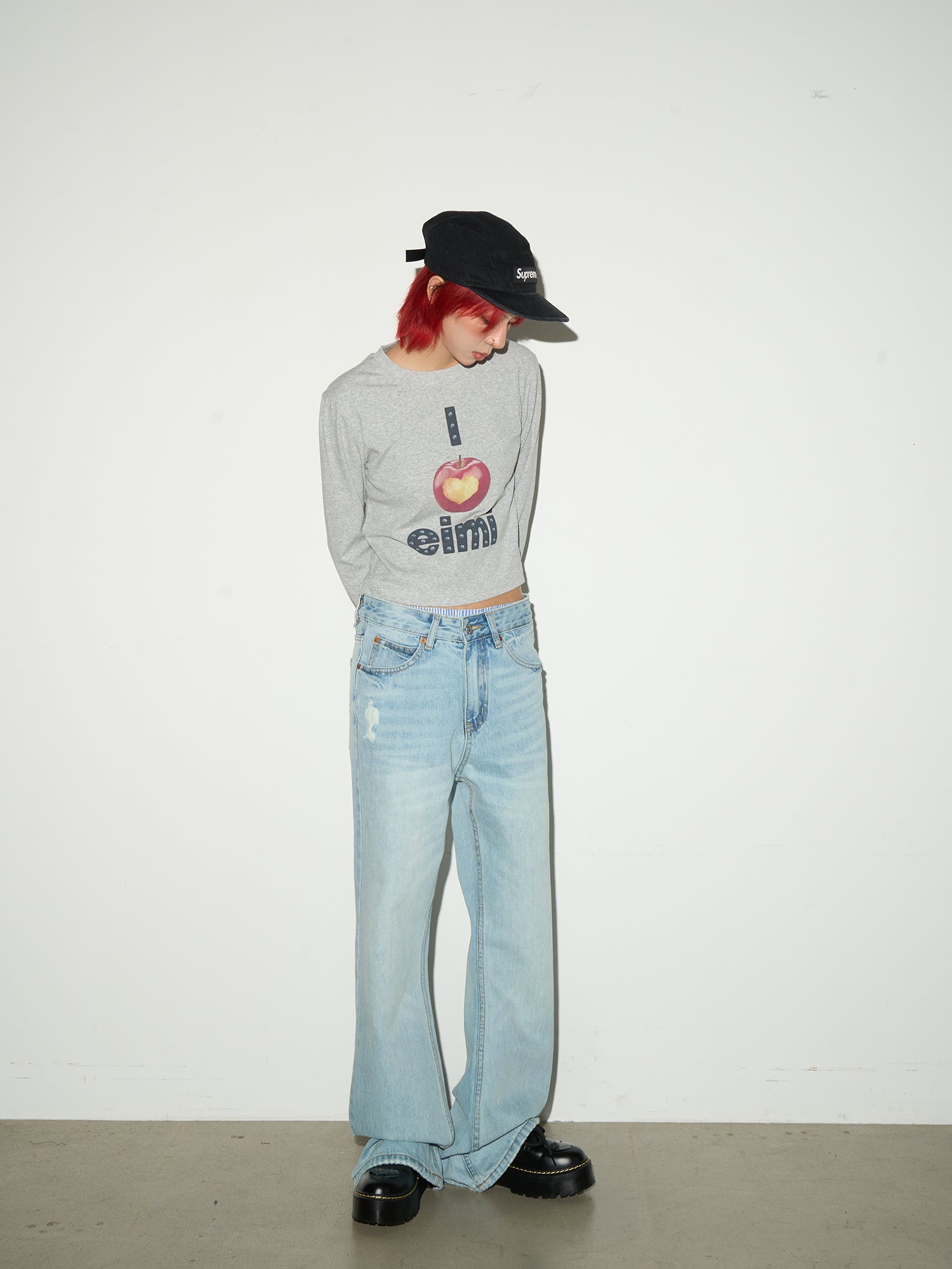 QS580B wash denim