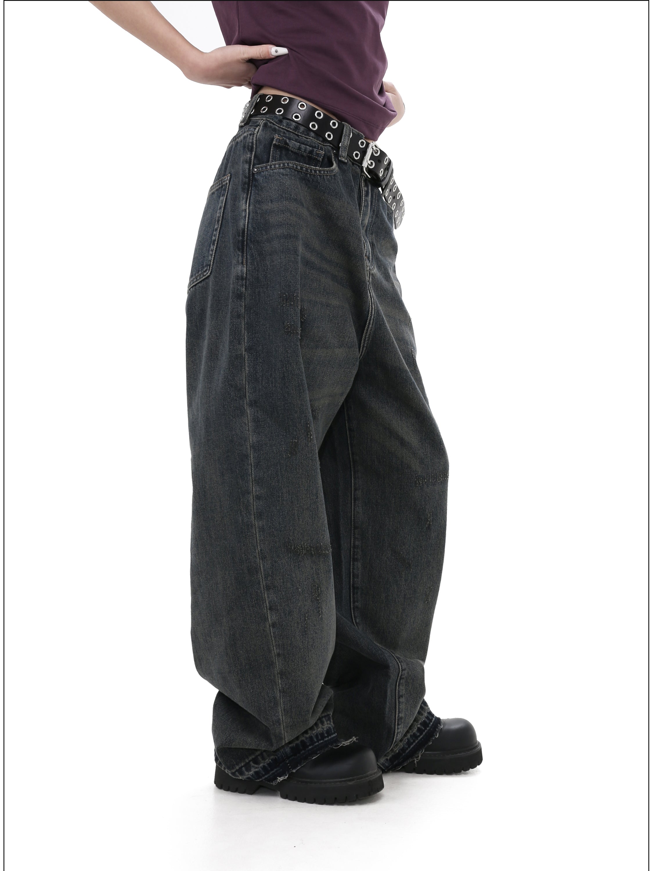 QS354B loose denim