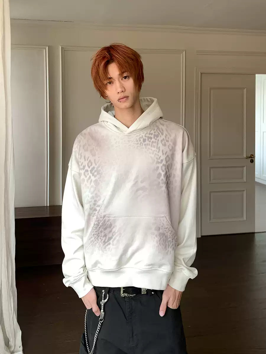 QS927B leopard hoodie